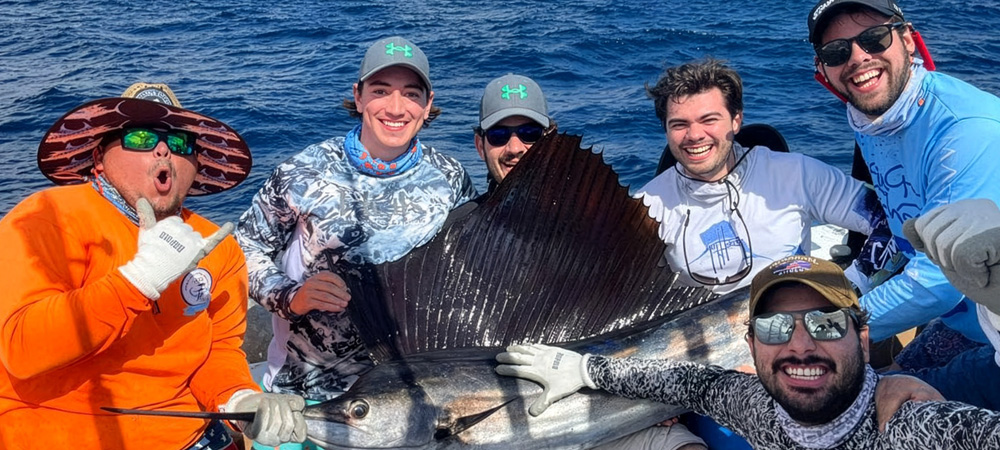 Sport Fishing Sailfish Isla Mujeres Mexico